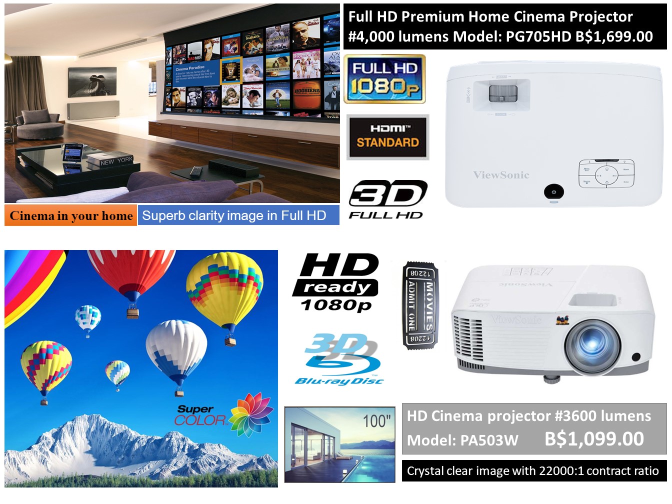 2018 - PG705HD+PA503W